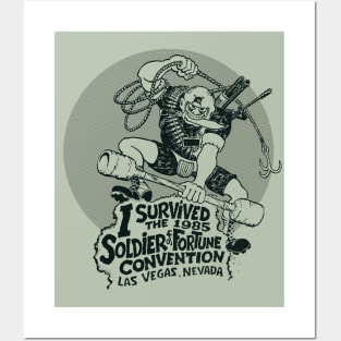 Soldier of Fortune Convention 1985 Posters and Art